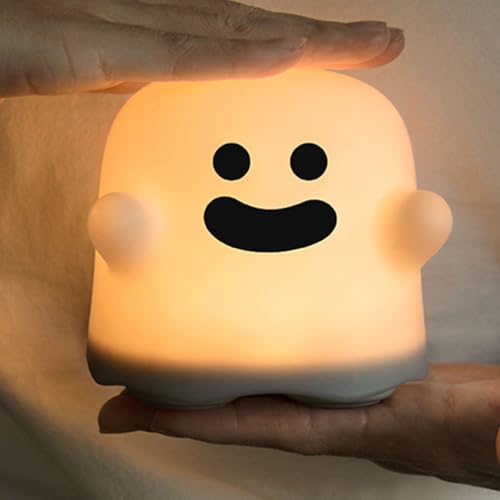 Lámpara de Mesa de Noche USB Recargable Fantasma Halloween miniatura 4