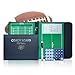Pure Vie Premium Double-Sided Football Coaching Board Rugby Tactics Clipboard Gridiron Football Coach Dry Erase Whiteboard with Erase, Pen - Sporting Goods Training Equipment for Coach and Game Plan