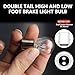 Ferianl 10PCS 1157 Light Bulb, Double Tail High and Low Brake Light Bulb, P21/5W S25 2057 2357 7528 BAY15D Bulbs, Universal Halogen Turn Signal Parking Lights(White)