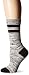 Stance Women's Plain Jane Classic Crew Sock, Black, Small