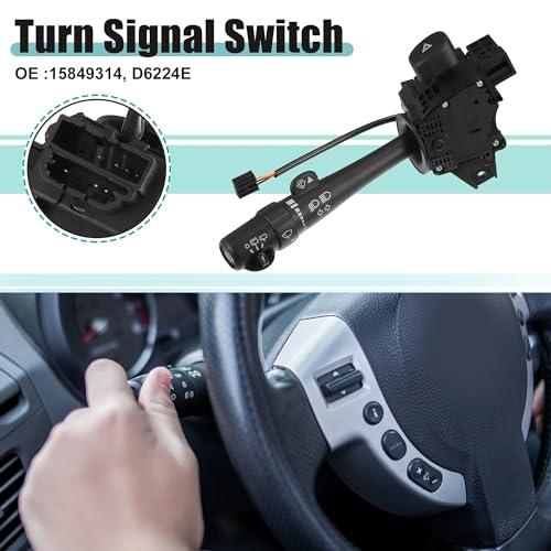 Commodo de clignotants pour GMC Yukon XL 2007-2013 | Référence 15849314 D6224E - 4