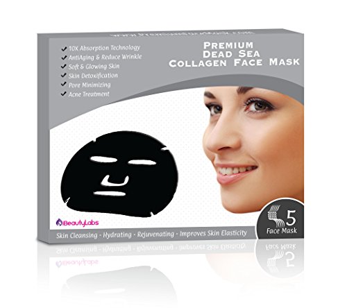 Collagen Anti Aging Korean Beauty Dead Sea Face Mask By iBeautyLabs - Deeply Moisturizing