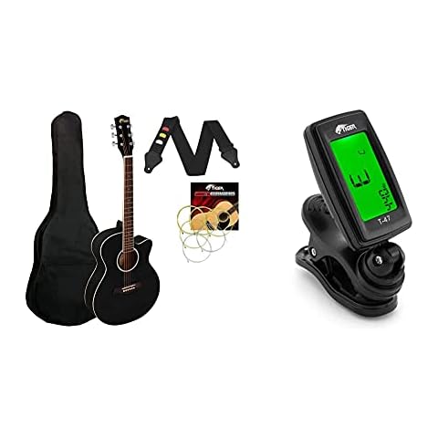Tiger Small Body Acoustic Guitar Bundle Cover