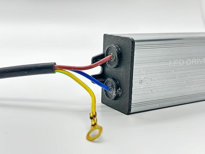 Image of 2 Quantity 50W, 1200mA, LED Flood Light Driver, Input: AC 100-300V, Output: DC 24-40V, IP-65, BIS Approved (Pack of 2)