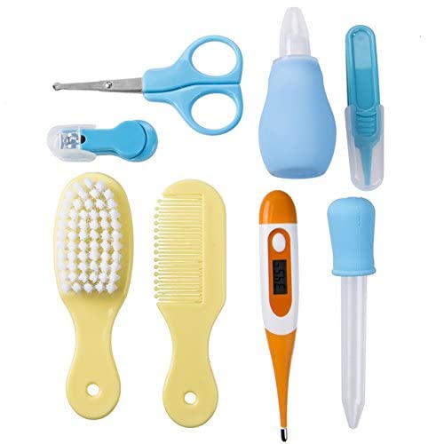 Ubersweet® Multi-coloridoConjunto Bebê Recém-nascido Prego Cabelo Saúde Termômetro Corpo Grooming Kit Gift Set Kid Segurança Requintado Conjunto de Cuidados de Limpeza