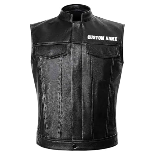 Lone Wolf No Club White Wolf Calm Face Personalized Men PU Leather Coat Motorcycle3