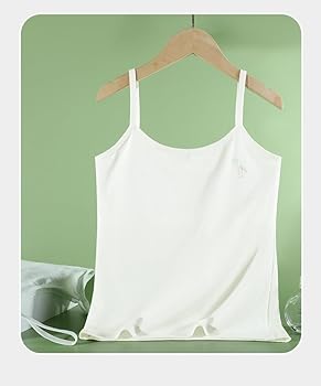 トップス pellicule pc agkitty camisole white Amazon.com: Girls Camisole,Lining Pad Undershirts Training