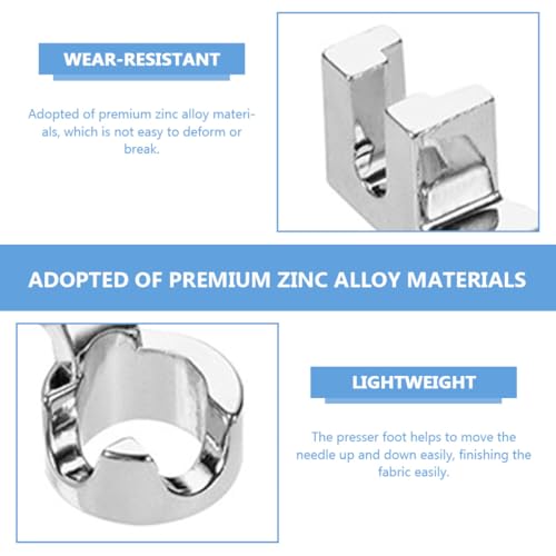 Set de 2 Piezas Pies para Máquina de Coser en Aleación de Zinc miniatura 4