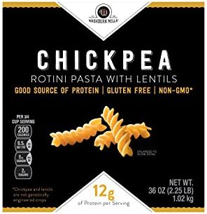 Chickpea Rotini Pasta with Lentils, Gluten Free, 36-ounces