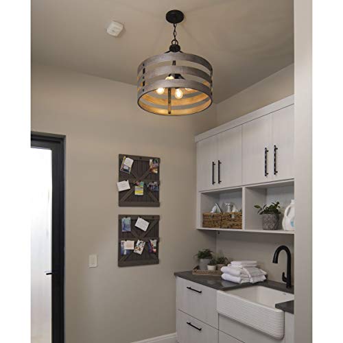 Image of Gulliver Collection 4-Light Coastal Pendant Light Graphite