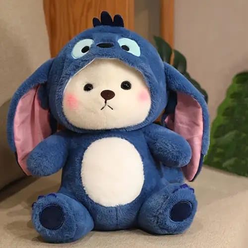 Image of Stitch Soft Toy for Kids Teddy Bear Gift for Baby Girl Plush Toys Babies Cuddly Animal Stuffed Gifts for Girls Toddlers Boys & Girls Hoodie Stich 30cm