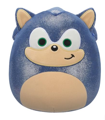 Squishmallows Kellytoy Christmas 2024 Metallic Sonic, Knuckles, Tails, Shadow Plush Toy (8/'' Set