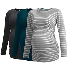 Deep Grey-teal-light Grey Stripe(3 Packs)