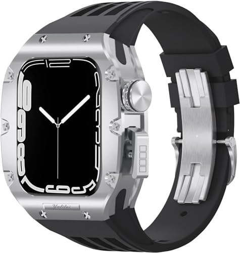 CEKGDB �`�^���������v�P�[�X + �t�b�f�S�����v�o���h���� RM �C���L�b�g�AApple Watch 8 45 �~�����[�g�� 6 5 4 44 �~�����[�g�� Mod �L�b�g�������v�J�o�[(C,45mm)