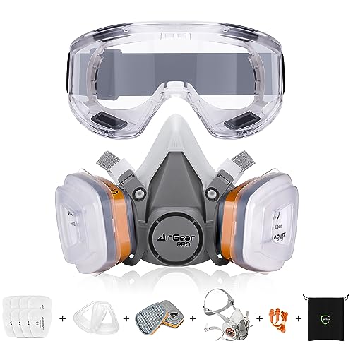 AirGearPro G-500 Reusable Respirator Mask...