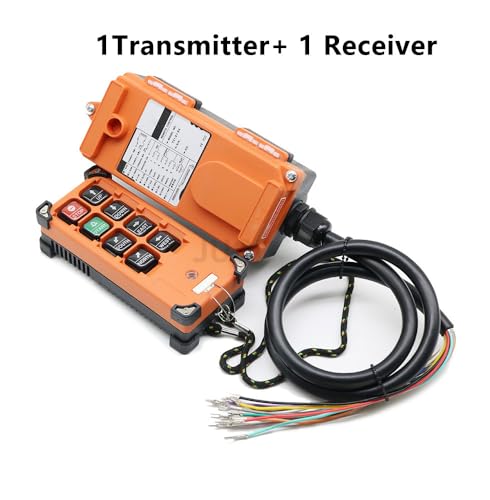 BUDAY 1 Set of Wireless Remote Control F21-E1B Crane Crane 24V 36V 220V 380V Electric Hoist Industrial Remote Control Distance: 150m(36V)