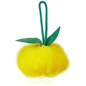 Amazon Brand – Solimo Orange Bath Sponge