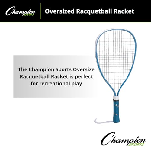 Champion Sports RBR100 Oversize Racquetball Racket by Champion Sports - Image 3