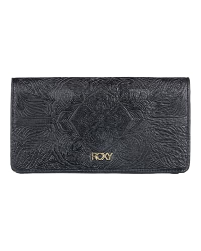 Roxy Crazy Wave - Bi-Fold Wallet - Zweifach faltbares Portemonnaie - Unisex - Schwarz.
