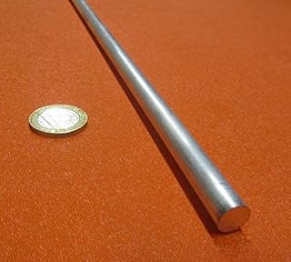 Metric 6061-T6 Aluminum Round Rod 10 mm Diameter x 6 Foot Length 2 Pieces