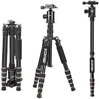 ZOMEi Z669 SLR Camera Tripod with Ball Head and Carrying Case