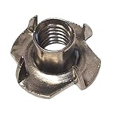 1/2'-13 Stainless Steel Pronged Tee Nuts (Pack of 12)