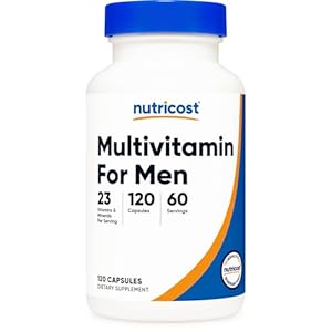 Nutricost Multivitamin for Men 120 Capsules – Vitamins and Minerals for The Healthy Man