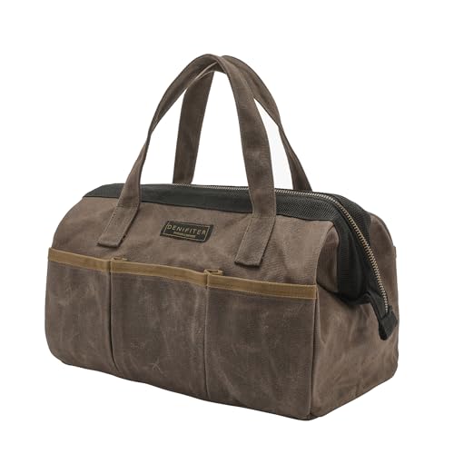 13-inch Waxed Canvas Tool Bag