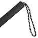CQJRGF 2PCS Beach Scoop Beach Shovel Extra Long Telescoping Shovel for Beachcombing Collect Seashell Rocks Sifting Black&Silver
