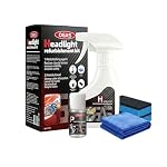Headlight Restoration Kit, Headlight Cleaner & UV Protectant