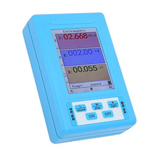 Detector de campo magnético pantalla grande fácil uso miniatura 7