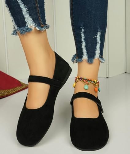 Shoes 18 Womens Cotton China Doll Mary Jane Shoes Ballerina Ballet Flats Shoes2