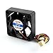 Ruilogod 50mm x 50mm DC 12 V Wentylator chłodzący do komputera CPU chłodnicy chłodnicy