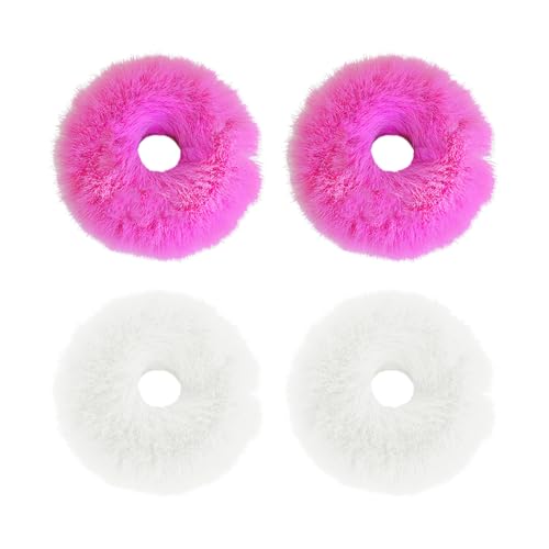 4 Piezas Anillos De Cabello Lujosos, Lindos Anillos Para El Cabello, Anillos De Cabello Elástico, Accesorios De Peinado Y Accesorios Para El Cabello De Las Niñas.