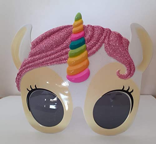 Máscara Óculos De Unicórnio Festas