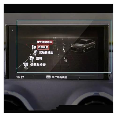 Film en verre trempé pour navigation GPS Audi A3 2012-2020 protection écran