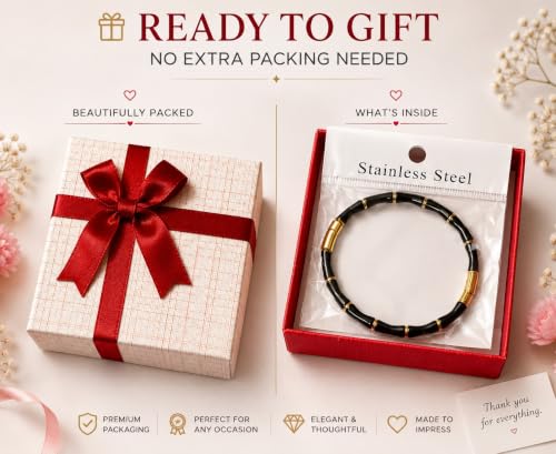 Image of Black Bamboo Evil Eye Gold Plated Stainless Steel Cuff Bracelet for Women | Nazar Bangle | Waterproof & Anti-Tarnish | Stylish Gift for Women