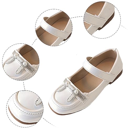 Girls Mary Jane Shoes School Comfortable Soft Sole Flat Cute Dress Shoes for Girls Wedding Back to School4