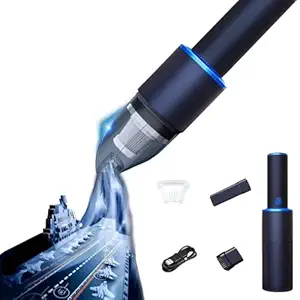 OJEVFL Handheld Car Vacuum Cleaner, Mini Vacuum 10000Pa High Power Suction Cordless Rechargeable Vacuums with Low Noise, Portable Vacuum for Home/Car/Pet Hair Cleaning Car Seat Cleaner