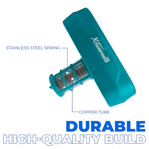 XtremepowerUS Solar Pool Ionizer - Floating Water Cleaner & Purifier Keeps Water Clear, 85% Less Chlorine, Compatible with Fresh and Salt Water Pools & Spas