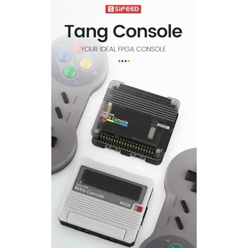 Sipeed Tang Console Retro Game Console FPGA Dev Board, Up to 138K LUT4 Dual PMOD Dual 40P PCIe Gen2/3 x 1 HDMI TX x 1, Compatible with RPi 5 PCIe FPC, for Gamer FPGA Developer (138K, Single Console) - Image 2