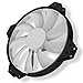 Cooler Master MF200R RGB - Premium-Quality 200mm Hybrid Silent High Airflow In-Take Fan for Computer Case (R4-200R-08FC-R1)