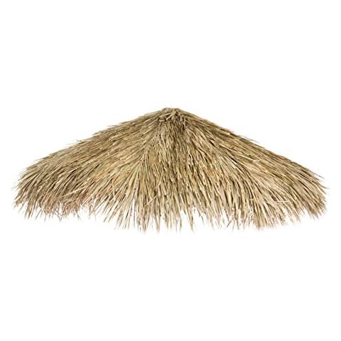 Backyard X-Scapes Tiki Thatch Umbrella Cover and Replacement, 9' D. Round Cover