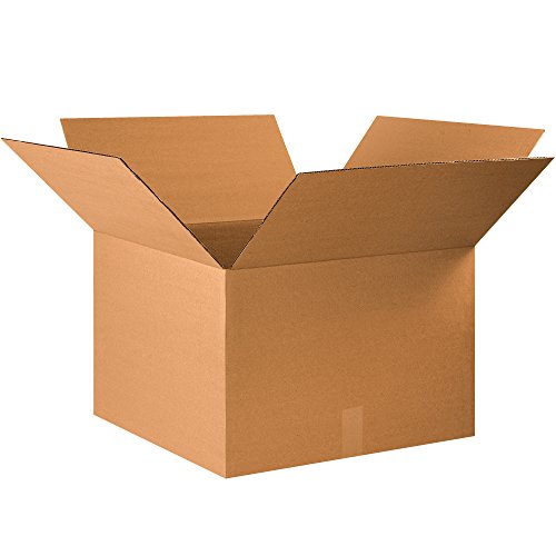 Image of BOX USA 22x20x14 Corrugated Boxes, Medium, 22L x 20W x 14H, Pack of 15 | Shipping, Packaging, Moving, Storage Box for Home or Business, Strong Wholesale Bulk Boxes