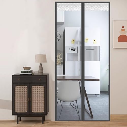 Rideau de porte isolant thermique sans perçage contre les pertes de chaleur - 2