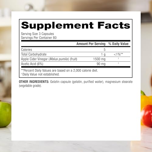 Webber Naturals Apple Cider Vinegar Capsules