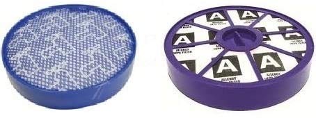 HEPA Lot de filtres d'allergie compatibles avec Dyson DC19 DC20 DC21 DC29 pré-moteur et post-moteur - Classe de filtre H13