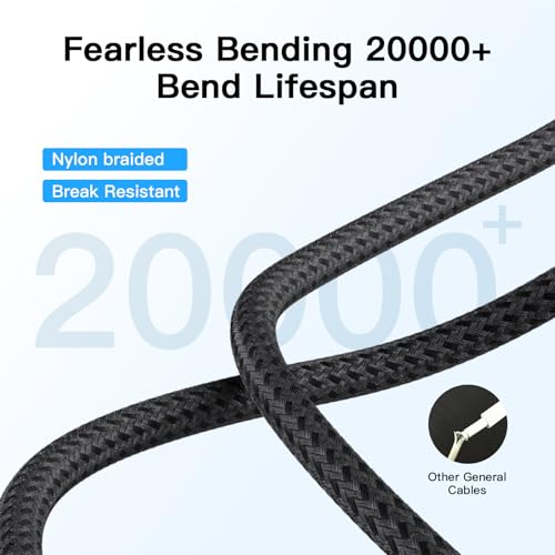 ESSENTIAL CABLES USB Cable (USB C to 8-Pin, 2 Meter) - Image 4