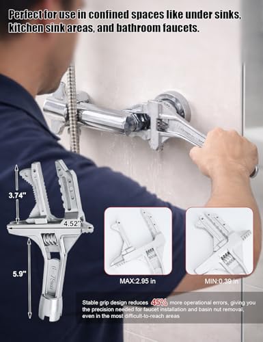 Basin Wrench Set – Ultimate 9-Piece Kit