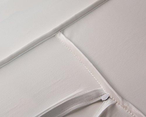 HOSPITOLOGY PRODUCTS Mattress Encasement - Zippered Bed Bug Dust Mite Proof Hypoallergenic - Sleep Defense System - California King - Waterproof - Stretchable - Standard 12" Depth - 72" W x 84" L - Thumbnail 7
